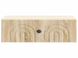 Wall-Mounted Bedside Cabinet 2 pcs Sonoma Oak 49 x 34.5 x 20 cm 898110