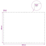 Tarpaulin with Eyelets Green 6 x 8 m 140 gsm PE 42039252