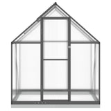 ZNTS Greenhouse with Base Frame Anthracite 169x114x202 cm Aluminium 4005827