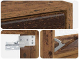 Wall-Mounted Shoe Cabinet BREDA 71 x 17 x 86 cm Engineered Wood 897523
