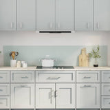 Kitchen Backsplash 2 pcs White 100 x 40 cm Tempered Glass 3415422