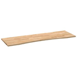 Desk Top Untreated 160x50x2.5 cm Solid Wood Oak Rectangular 4009011