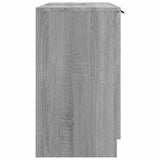 Bathroom Cabinet Grey Sonoma 64.5x33.5x59 cm Engineered Wood 817064