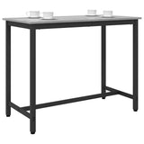 Table Grey Sonoma 100 x 50 x 76.5 cm Engineered Wood and Steel 873747