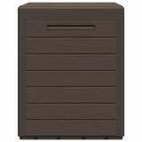 Garden Storage Box Brown 58.5x46x55 cm Polypropylene 152194
