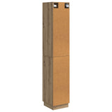 Cabinet Set 2 pcs Artisan Oak 33 x 34.5 x 87 cm Engineered Wood 3416816