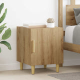 Bedside Cabinet Wall-mounted 2 pcs Artisan Oak 40 x 40 x 50 cm 880604