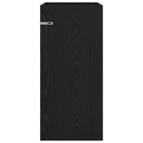 Bathroom Under Sink Cabinet Black Oak 56 x 37.5 x 81 cm 890729
