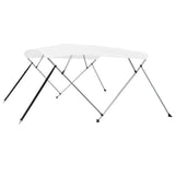 4 Bow Bimini Top White 243x196x137 cm 92368