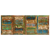 Dining Table 220x90x77 cm Solid Wood Reclaimed 358883