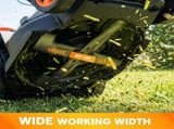 Outsunny 1800W Electric Lawnmower with 40cm Cutting Width, Mulching Feature, 50L Grass Collection T3398P549144