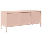 TV Cabinet Pink 101.5x39x43.5 cm Cold-rolled Steel 851227