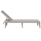 Sun Lounger Cappuccino 186x60x29 cm PP 364216