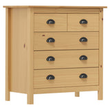 Sideboard Hill 79x40x80 cm Solid Pine Wood 288915