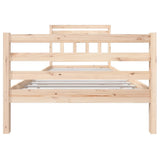 Bed Frame without Mattress Solid Wood 100x200 cm 3100644