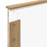 Bed Frame Artisian Oak 75 x 190 cm Solid Pine Wood 3409425