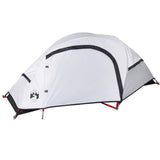 Camping Tent Dome 1-Person White Blackout Fabric Waterproof 94562