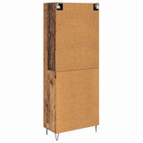 Highboard with Drawer 2 pcs Old Wood Engineered Wood 3415625