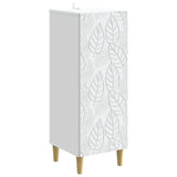 Sideboard White 33 x 34.5 x 90 cm Engineered Wood 895055