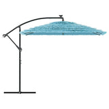 Garden Parasol with Steel Pole Blue 269x269x235 cm 4005079