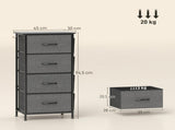 Wood Storage Chest of Drawers 93392775