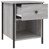 Bedside Cabinets 2 pcs Grey Sonoma 40x42x50 cm Engineered Wood 825940
