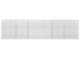 Gabion with 3.5 mm Wire and 5x5 cm Mesh 600x20x200 cm 3462198