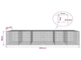 Gabion with 5 mm Wire and 5x5 cm Mesh 600x100x150 cm 3464382
