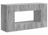 Console Table Grey Sonoma 101 x 29 x 74 cm Engineered Wood 899883