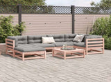7 Piece Garden Sofa Set Solid Wood Douglas Fir 3299532