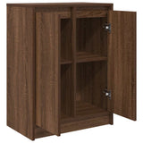 Sideboard Brown Oak 57x34x76 cm Engineered Wood 861622