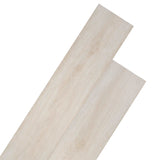 Flooring Planks 36 pcs Oak Classic White 5.02 m PVC 42046256