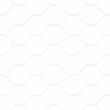 Hexagonal Fence with Post 50 x 0.8 m Galvanised Steel Silver 3353411
