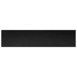 Stair Treads 4 pcs 120 x 25 x 2 cm Black Solid Beech Wood 3446249
