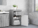 Bathroom Cabinet Set TULUM Grey Sonoma 37 x 31.5 x 82 cm 880347