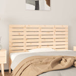 ZNTS Wall Headboard 146x3x63 cm Solid Wood Pine 824733