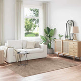 Anti-slip Shaggy Rug Brown 160 x 230 cm PP 4019795