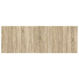 Wall-Mounted Headboard DELFT Sonoma Oak Engineered Wood 897177