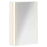 Bathroom Mirror Cabinet White 33 x 11.5 x 50 cm Engineered wood 889215