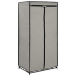 Wardrobes 2 pcs Grey 75x50x160 cm 282444