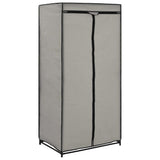 Wardrobes 2 pcs Grey 75x50x160 cm 282444