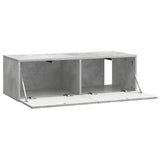 Wall-Mounted TV Cabinet Concrete Grey 98 x 41 x 30 cm 898528