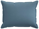 Cushion Cover 6 pcs HOUTEN Jeans Blue 80 x 80 cm Faux Linen 921576