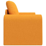 Sofa Bed Dark Yellow 98 x 71 x 83 cm Fabric 4106663