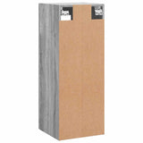 Wall Mounted Cabinet Grey Sonoma 34.5x34x90 cm 828922