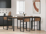 Standing Bar Table Engineered Wood 3415394