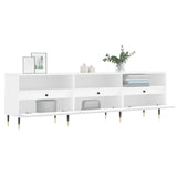 TV Cabinet White 150x30x44.5 cm Engineered Wood 831260
