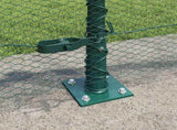 Welded Wire Fence with Concrete Base 100 x 0.6 m 3353580
