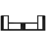 TV Cabinets 2 pcs Black 75x30x50 cm Engineered Wood 840787