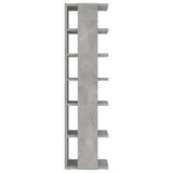 Shoe Cabinets 2 pcs Concrete Grey 27.5x27x102 cm 808494